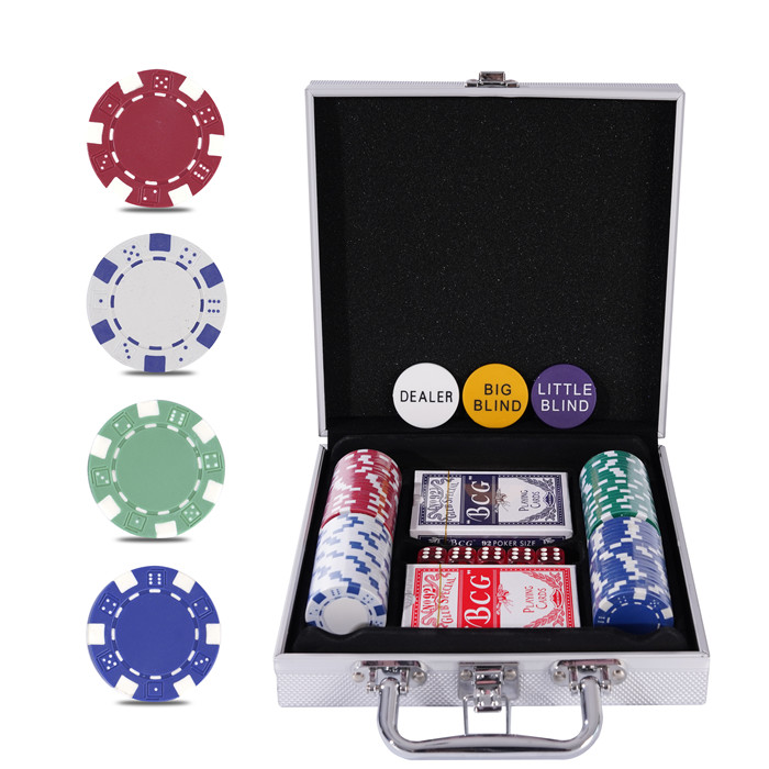 100pcs poker set