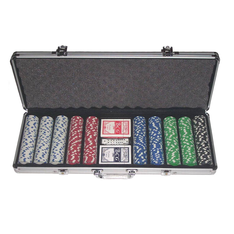500pcs poker chips set